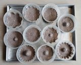 Foto langkah ke 5 dari resep Bolu Ketan Hitam Keju Lumer.