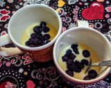 Foto del paso 2 de la receta: MUG Cake con🍒 Arándanos...!