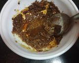 A picture of step 2 of CCD style coffee.