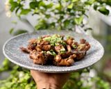 Hình bước làm 3 của món Ếch Ram Xốt Terriyaki