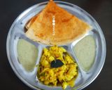 मिश्र डाळीचे पौष्टिक आप्पे आणि मसाला डोसा (Appe -Masala Dosa Recipe In Marathi) रेसिपी स्टेप 8 फोटो