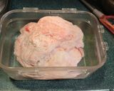 A picture of step 1 of Taiwanese Chicken Rolls (Ji Juan).