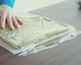 A picture of step 15 of Matcha Swiss Roll (Matcha Roll Cake).