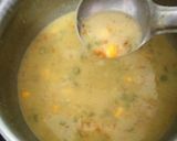 இனிப்பு சோளம் காய்கறிகள் சூப் (Sweet Corn Vegetables Soup) ரெசிபி ஸ்டேப் 8 புகைப்படம்