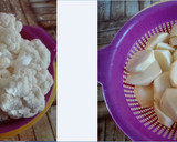 Foto del paso 1 de la receta: Merluza con coliflor gratinada