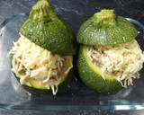 Foto del paso 2 de la receta: Calabacines (zapallitos) con relleno especial