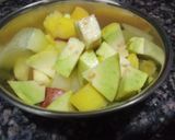 A picture of step 2 of Mix Fruit Chaat.