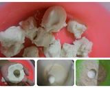 Foto langkah ke 5 dari resep Onde onde isi kacang hijau.