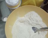 A picture of step 1 of #coconut chapati.