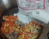 Foto langkah ke 3 dari resep Bakwan Jagung Wortel Tepung Beras.