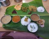 A picture of step 7 of #OSR#Onam Sandhya will be served in banana leaves all varieties.