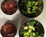 Foto del paso 5 de la receta: Ensalada de pollo y crujiente de jamón