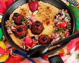 સ્પ્રાઉટેડ ફલાફલ વીથ આલ્મન્ડ હમસ (Sprouts falafel hummus recipe in Gujarati)e રેસીપી સ્ટેપ4ફોટો