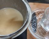 A picture of step 5 of Muskmelon almond milk shake.