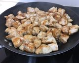 A picture of step 2 of Sweet and sour chicken.