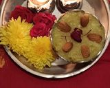 A picture of step 3 of Navratri Special Mixed fruit Falahari Halwa.