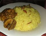Foto langkah ke 3 dari resep Nasi kuning praktis,ayam ungkeb😅.