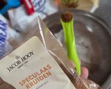 Foto del paso 3 de la receta: Galletas navideñas 🧑‍🎄🌲 de almendras y miel con especias Speculaas 🍪 Cookies sin gluten 🍯sin balanza ⚖️