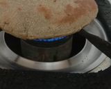 A picture of step 4 of Sesame Bajra Roti.