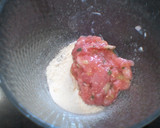Foto del paso 5 de la receta: Albóndigas de pollo y pavo en salsa de tomate casera
