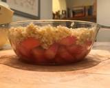 Rhubarb flumble (flapjack+crumble) recipe step 4 photo