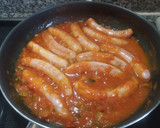 Foto del paso 4 de la receta: Longaniza de pollo con vino y pisto Exprés