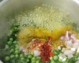 A picture of step 1 of Winter palak peas paratha, beans, jeera pulao.
