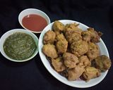 A picture of step 4 of Baisan k Pakoray.