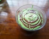 Foto langkah ke 4 dari resep Bolu Zebra Pandan #Nomixer #1telur.