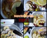 Foto langkah ke 2 dari resep Rose Apple Roll Tanpa Oven.