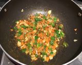 A picture of step 2 of Pineapple Rice.