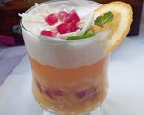 Pas rețetă Mango cu cremă de brânză 4 fotografie