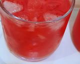 A picture of step 2 of Chunky water melon 🍉drink.