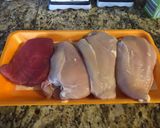 A picture of step 1 of Phở Combo.