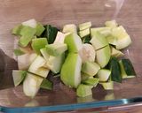 Frissítő zöld smoothie recept fázis 1 fotója