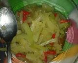 Foto langkah ke 3 dari resep Tumis labu bawang bombay pedas.