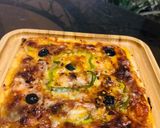 A picture of step 6 of Roasted meaty pizza.