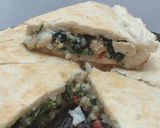 Foto del paso 3 de la receta: Torta de pollo y espinaca
