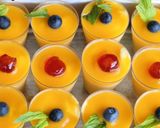 A picture of step 7 of Eggless Mango Mousse.