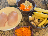 Pollo al jugo con vino blanco ❤️