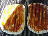 Pizza a la parrilla