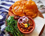 Foto langkah ke 23 dari resep Chole Bhature.