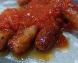 Foto del paso 4 de la receta: Salchichas con tomate 😋