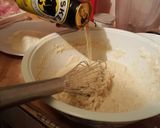A picture of step 1 of Beer batter fish and chips.
