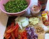 Foto langkah ke 1 dari resep Tumis buncis + kulit ayam.