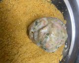 A picture of step 5 of Corn paneer kebab.