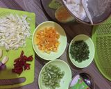 Foto langkah ke 1 dari resep Nasi Goreng Pelangi.