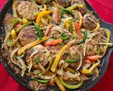 A picture of step 10 of Tawa kebabs.