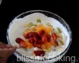 A picture of step 5 of Creamy fruit raita (hung yogurt with fruits).