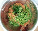 รูปขั้นตอนการทำที่ 2 ของ ทอดมันหมูเด้งพันตะไคร้ (แบบอบ) Tod Mon Moo / thai spicy pork cake with lemongrass